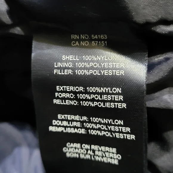 NWT GH Bass & Co Mens Blue Ultra Loft Puffer Coat Wind Water Resistant XXL $195 - Picture 9 of 9